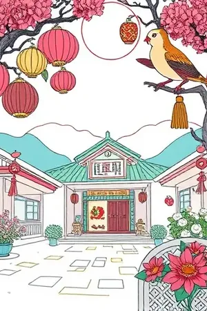 铁皮月亮封面 屋顶上被铁皮围住的一轮月亮