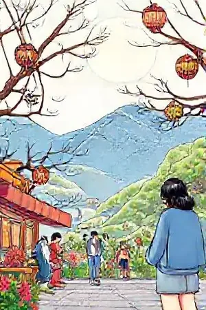 四季便当帖封面 木质便当盒与四色配菜俯拍